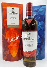 Macallan Single Malt Scotch Whisky A Night on Earth 700ml 麥卡倫威士忌 Bourbon & Sherry Bottled in 2021