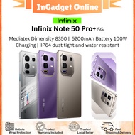 [PROMO] INFINIX NOTE 50 PRO+ 5G | Dimensity 8350 |  5200mAh Battery 100W Charging | Original Set