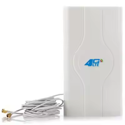 4G LTE Antenna double SMA-male Connector ZTE MF283+LTE wifi router( Router not included)