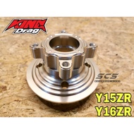 Hub Sprocket Pyramid Kingdrag Yamaha Y15ZR & Y16ZR King Drag Y15 Y16 Accessories Ysuku MX King Motor