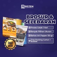 (FREE DESIGN) Print Eid, Brochure, Flyer, Pamflet A4 1/3 A4 A5 A6 A7