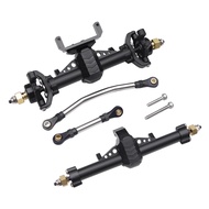 Straight Axle Metal Front Rear for 1/24 Scale Scx24 RC Car Upgrade Parts Accessories