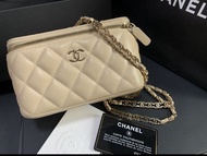 Chanel CC chain Vanity Case 長盒子
