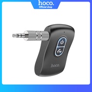 Hoco E73 Pro Aux BT5.0อะแดปเตอร์เต้ารับบลูทูธเสียงไร้สายสนับสนุน TF การ์ด Aux ดนตรีการรับสายไม่ใช้มื
