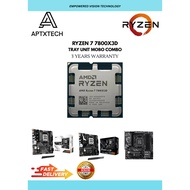 AMD Ryzen 7 7800X3D (TRAY) AM5 Gaming Processor (8-Cores/16-Threads) | AMD Ryzen™ 7 7000 SERIES