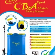 Sprayer Cba Elektrik Tipe 4