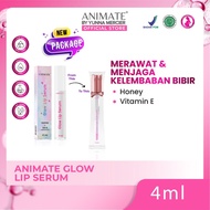 ANIMATE Glow Lip Serum HONEY + Vit E 4ml l Moisturizes Lips
