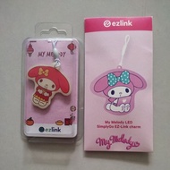 My Melody LED Ezlink Charm (orange and heart shaped will light up when tapped)