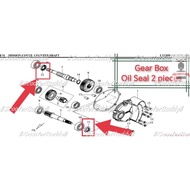 ORIGINAL SYM GEAR BOX OIL SEAL No.11 (91202-KJ9-003) & No.12 (91255-GE0-003) VTS200