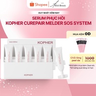 Kopher Curepair Melder SOS System essence quickly soothes and restores weak skin - Box of 10 tubes
