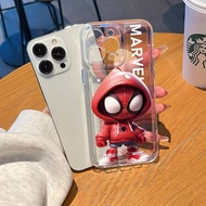 3D Spider-Man Mobile Phone Case for Infinix Hot 8 9 10 11Play 10Lite 12i 20i 30Play 30 30i 40 40Pro 