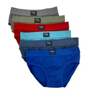 Mens Undergarments Bundle Of 6pcs Boxer Briefs