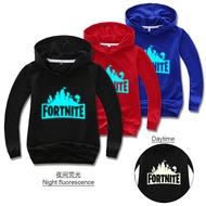 [In Stock] Adult Parent-child Hoodie Fortnites Autumn Pullover Top Coat Comfortable Cartoon Cotton Blend Girl Long-sleeved Leisure Anime Hoodies Boys Girls Kid's Clothes