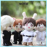 WITTE 1 Set 20cm Doll Clothes 7 Styles Casual Wears Overalls Cargo Overalls Suit 20cm Doll Trousers
