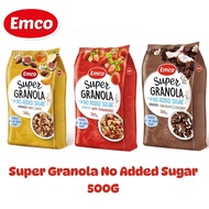 EMCO Czech Europe - Super Granola No Added Sugar | Healthy breakfast, snacks, high fibre