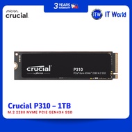 Crucial P310 1TB NVMe PCIe Gen4x4 M.2 2280 Internal Desktop SSD CT1000P310SSD8 itw