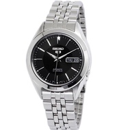 [Powermatic] Seiko 5 SNKL23K1 Automatic Day-Date Black Dial Stainless Steel Mens Watch