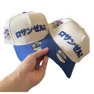 Ohtani Shohei Los Angeles Dodgers Ohtani Chrome Two-tone Edition 9Fifty A-Frame Snapback Hat Fashion