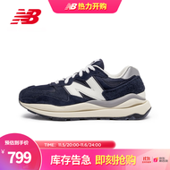 New Balance NB官方22新款男鞋女鞋5740系列休闲运动鞋M5740VL1 藏青色 M5740VLB 42(脚长26.5cm)