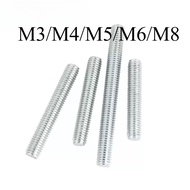 Zinc Plated Steel Threaded Rod, M3/M4/M5/M6/M8, General Purpose (XD-MY)