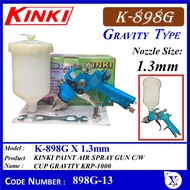 K-898G X 1.3mm KINKI PAINT AIR SPRAYERS C/W CUP GRAVITY KRP-1000 898G-13 | KINKI SPRAY GUN