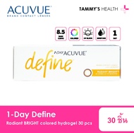 1 Day Acuvue Define Radiant Bright tammy's optic