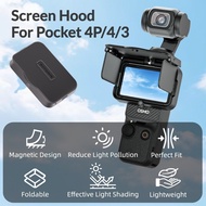 For DJI Osmo Pocket 4P Screen Hood, For DJI Osmo Pocket 4 Sunshade, For DJI Osmo Pocket 3 Accessorie