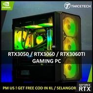 ( READY STOCK ) RTX3060 RTX3070 HIGH SPEC GAMING PC CPU ( INTEL / AMD ) INTEL I5 12400F / 16GB RAM / 512GB NVME SSD