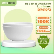 [French product] Luminarc Diwali glass soup/noodle bowl D7410*2 21cm, safe for microwave use