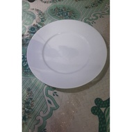 Noritake ceramic plate 11" cotton white