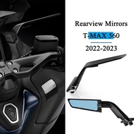 For 2022 2023 T-MAX 560 Accessories Motorcycle New Rear View Mirror For TMAX560 CNC Aluminum Shape Adjustable Rear View Mirror