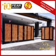 AUTOGATE 5 SERIES Fully Aluminum Trackless Folding Gate /Installation team in whole🇲🇾全马安装