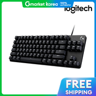คยบอรดเกมมงแบบมสายโลจเทค G413SE TKL รนแทจากเกาหล แบบไมมปมตวเลข