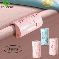 Polocat 3pcs Non Slip Bed Sheet Fixed Clips Clamp Quilt Cover Gripper Fasteners Mattress Multifunction Holder Blanket Fastener
