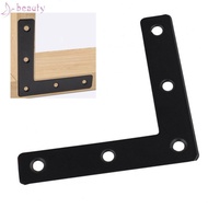 NEW&gt;&gt;Heavy Duty Right Angle Bracket Connector Black Stainless Steel L Bracket