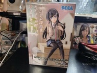 全新 SEGA 櫻島麻衣 景品 青春豬頭少年不會夢到兔女郎學姊