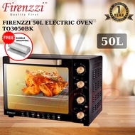 [FREE BUBBLE WRAP]FIRENZZI 50L ELECTRIC OVEN WITH ROTISSERIE FUNCTION TO-3050BK || TO3050BK || TO-30