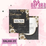 Invitation blanks or wedding invitation paper brand Salma 211 with premium BC paper material at the 