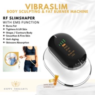 VibraSlim Body Sculpting & Fat Burner EMS and RF Tummy Massager with Color Light
