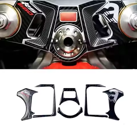 Motorcycle Carbon Meter Appearance Pad Decoration Stickers Emblem Decal For APRILIA RS 660 RS660 acc