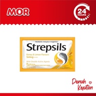 STREPSILS Honey & Lemon Flavor Honey Lemon Soothing Lozenges 8 s