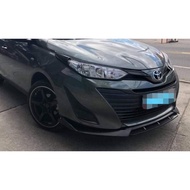 ♞Toyota Vios 2019 to 2023 Models Front Bumper Chin Diffuser Bodykits