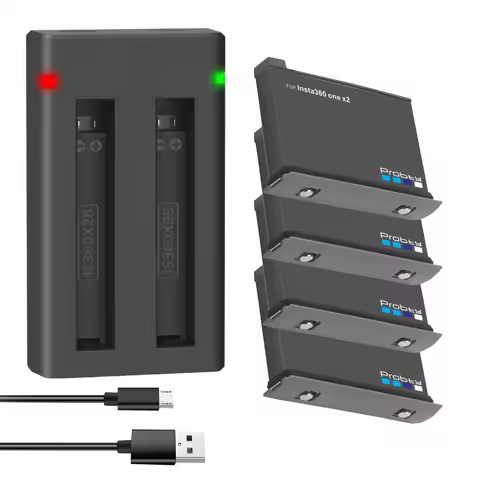 New Insta360 One X2 Battery 1800mAh Universal 2 Batteries Charger for Insta 360 One X 2 Action Camer