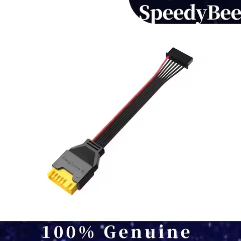 SpeedyBee JST-XH 2-6S LiPo Battery Balance Cable Charging Extension Wire 22AWG 135mm for FDQ Dischar
