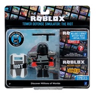 Roblox Action Collectionseries 12 series 10 figure - Tower Defense   Two Mystery Figure Bundle [Includes 3 Exclusive Virtual Items] toy with code robux game real