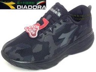 ☆☆☆綿綿鞋舖二館☆☆☆【DIADORA】男鞋 4E楦頭 避震慢跑鞋 迷彩黑 全新 驅動中底 穩定與回彈 (73233)