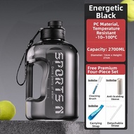 ZHENMIAO | Large Capacity Durable Heat Resistant Fitness Water Bottle 5000ml