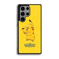 Casing Hardcase Case Samsung Galaxy S23 S22 S21 Plus Ultra FE Pikachu Pokemon AB0829 Custom Case