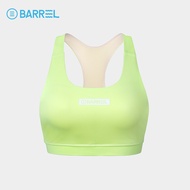 BARREL WOMEN ESSENTIAL STITCH BRA TOP GREEN - เสื้อออกกำลังกาย เสื้อว่ายน้ำ สปอร์ตบรา-3WT005W_U4GNXX