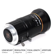 1/2.5 inch 3MP 5-50mm C-Mount Zoom Lens for IMX477 HQ Camera with C- Adapter-In Stock